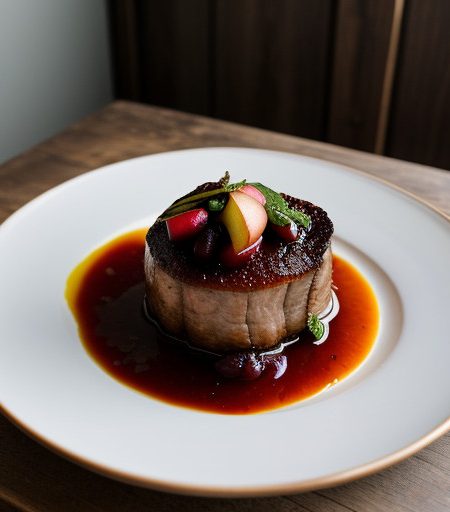 Roast Pork With Fruit Compote recipe image