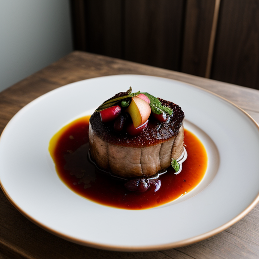 Roast Pork With Fruit Compote recipe image