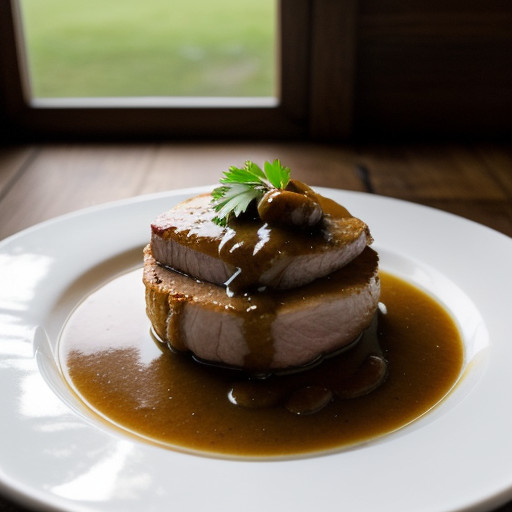 Roast Pork With Gravy recipe image