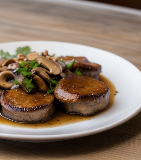 Roast Pork and Mushrooms (Char Shu Moo Goo recipe image