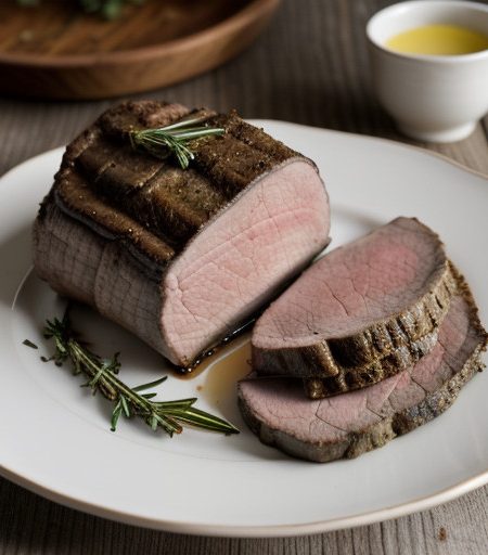 Roast Saddle of Mutton(welsh recipe image