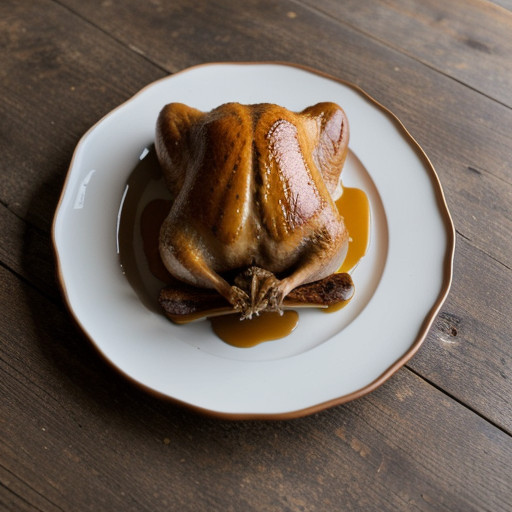 Roast Turkey With Chestnut Filling recipe image