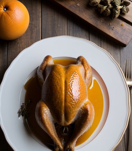 Roast Turkey With Grand Marnier Apricot Stuff recipe image