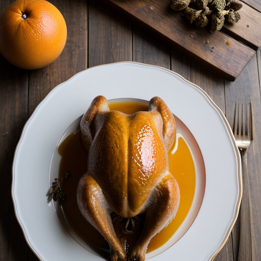 Roast Turkey With Grand Marnier Apricot Stuff recipe image
