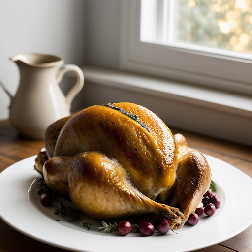 Roast Turkey With Grand Marnier Apricot Stuffing recipe image