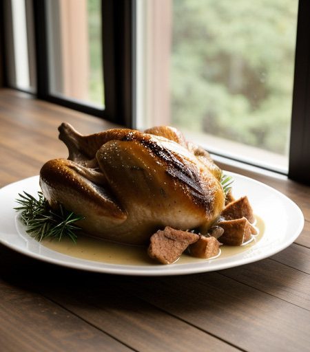 Roast Turkey With Pan Gravy recipe image