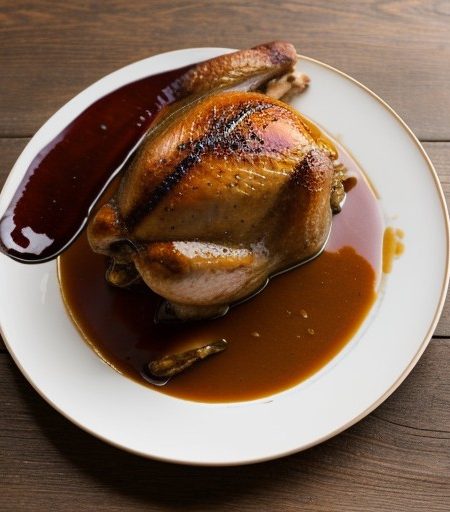 Roast Turkey With Sherry Gravy recipe image