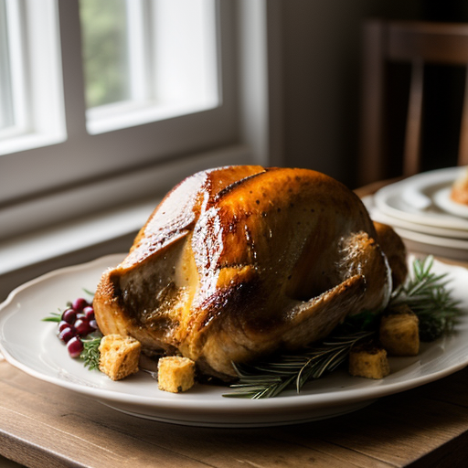 Roast Turkey With Stuffings recipe image