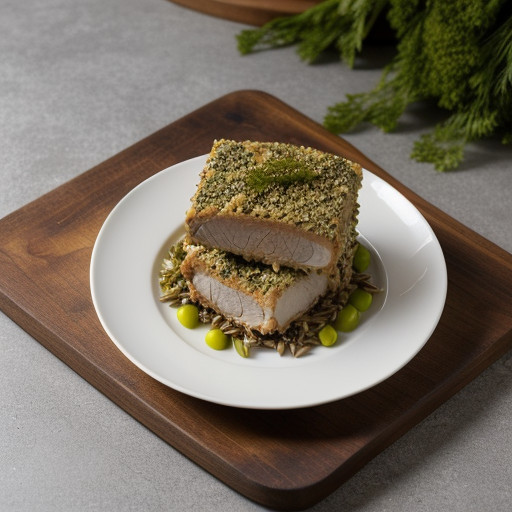 Roast Turkey With Wild Rice Stuffing. recipe image