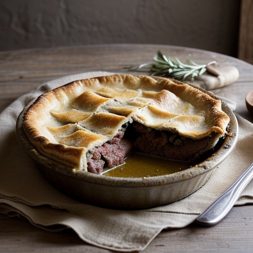 Roasted Beef Pie recipe image