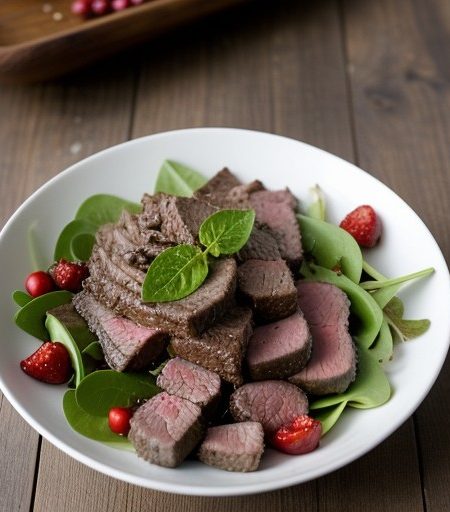 Roasted Beef Salad recipe image