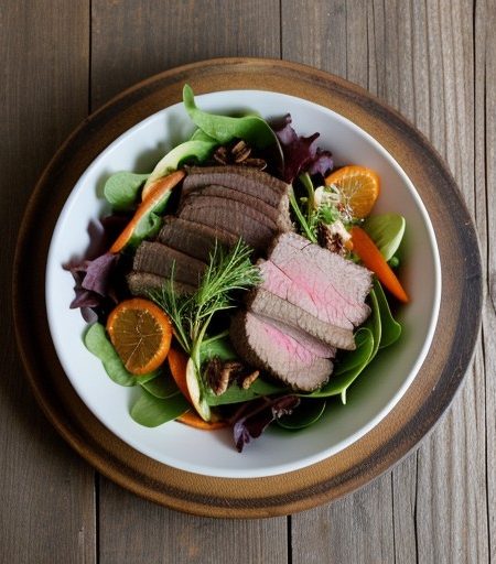 Roasted Beef Salad recipe image