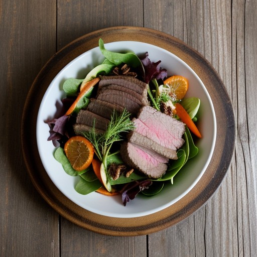Roasted Beef Salad recipe image