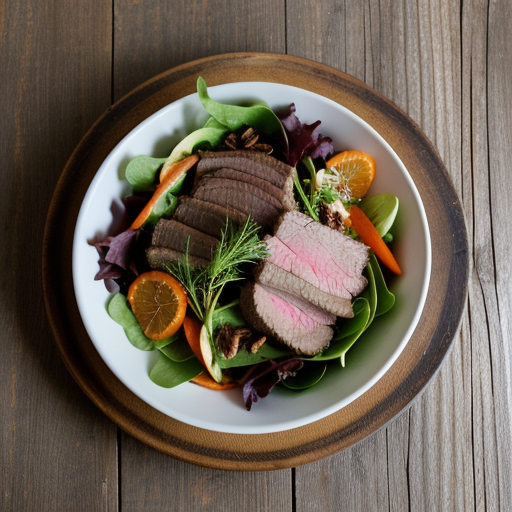 Roasted Beef Salad recipe image