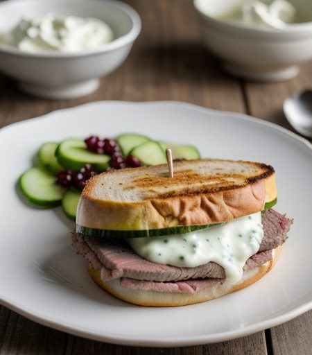 Roasted Beef Sandwich recipe image