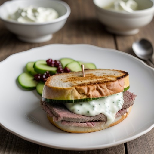 Roasted Beef Sandwich recipe image