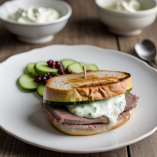 Roasted Beef Sandwich recipe image