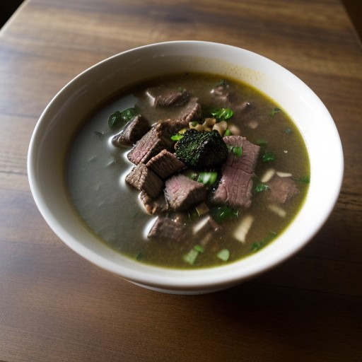 Roasted Beef Soup recipe image