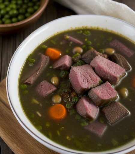 Roasted Beef Soup recipe image