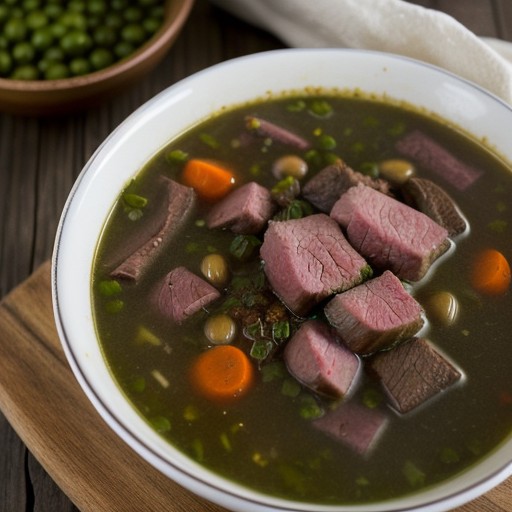 Roasted Beef Soup recipe image