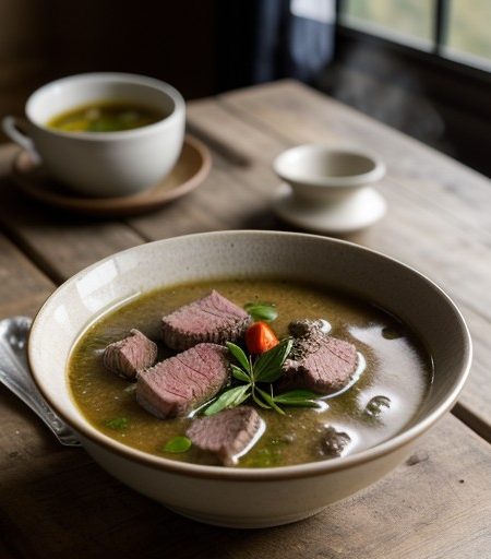 Roasted Beef Soup recipe image