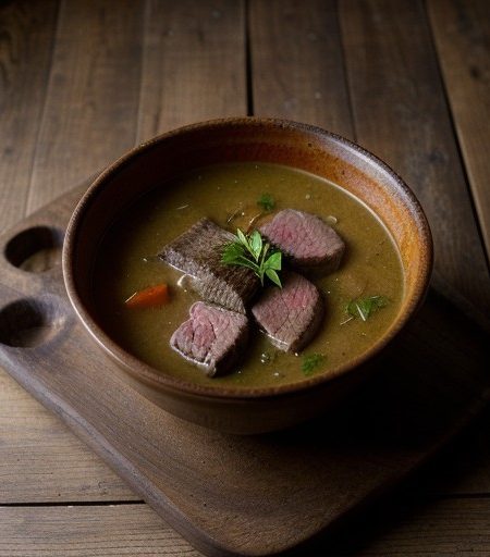 Roasted Beef Soup recipe image