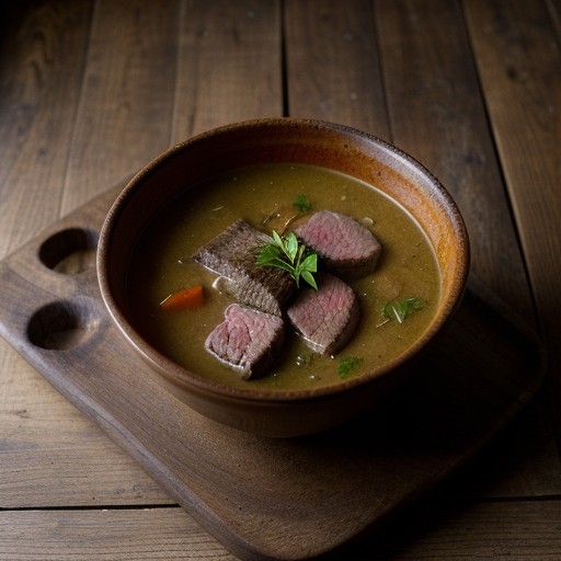 Roasted Beef Soup recipe image