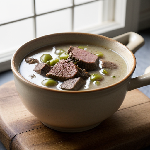 Roasted Beef Soup recipe image