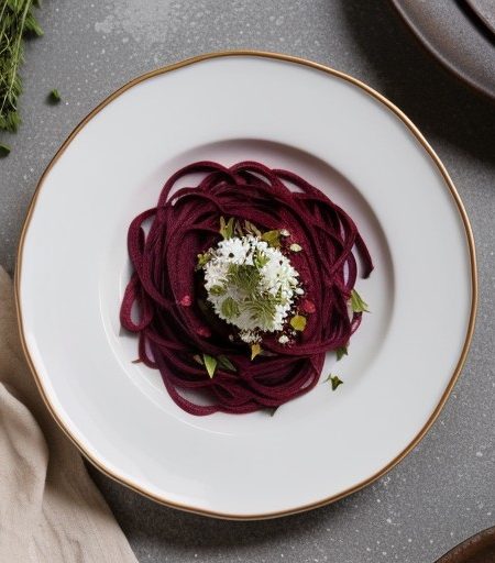 Roasted Beet Pasta recipe image