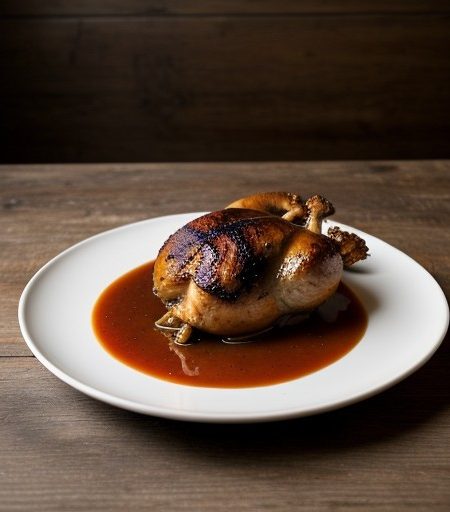 Roasted Chicken Bbq recipe image