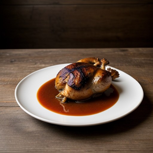 Roasted Chicken Bbq recipe image