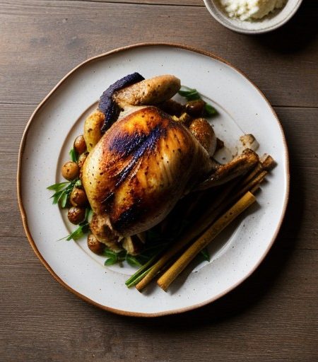 Roasted Chicken Bbq recipe image