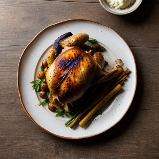 Roasted Chicken Bbq recipe image