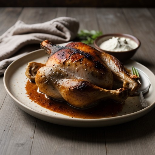Roasted Chicken Bbq recipe image