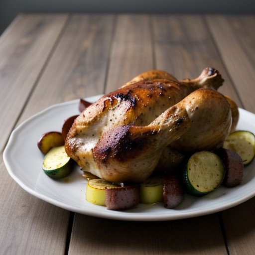 Roasted Chicken Bbq recipe image