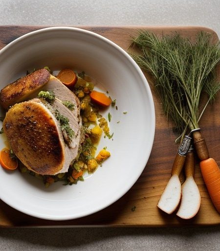 Roasted Chicken Bread recipe image