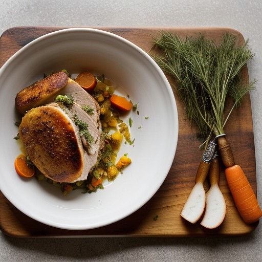 Roasted Chicken Bread recipe image