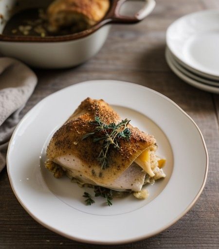 Roasted Chicken Casserole recipe image