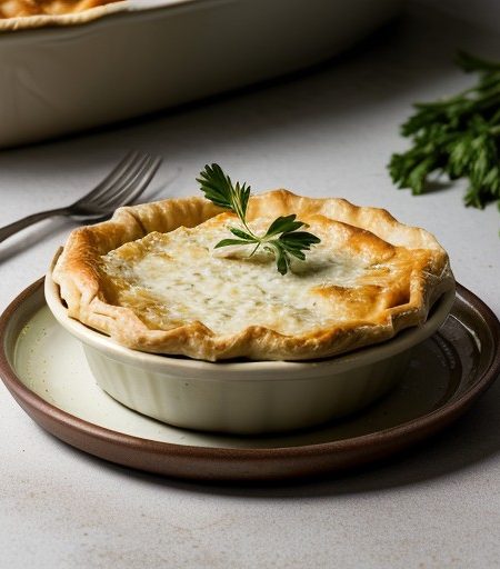 Roasted Chicken Pie recipe image