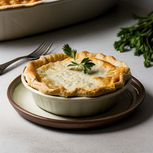 Roasted Chicken Pie recipe image