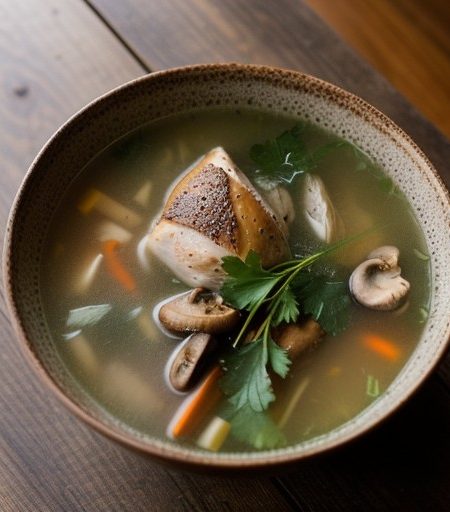 Roasted Chicken Soup recipe image