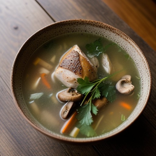 Roasted Chicken Soup recipe image