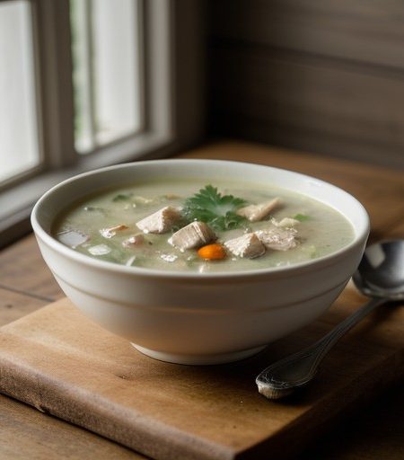 Roasted Chicken Soup recipe image