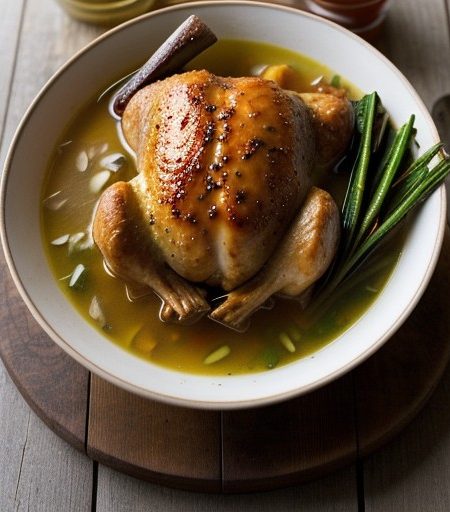 Roasted Chicken Soup recipe image