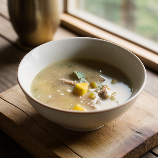 Roasted Chicken Soup recipe image