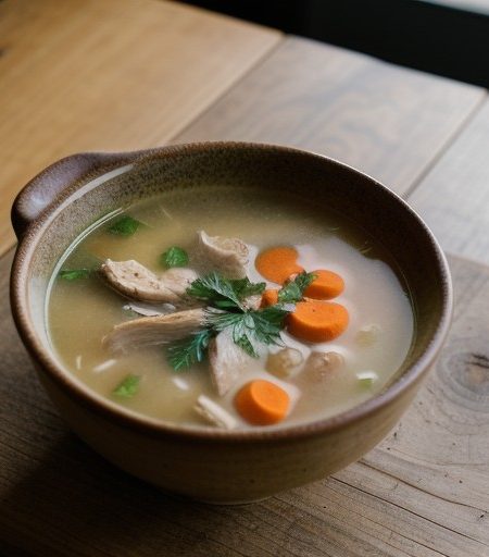 Roasted Chicken Soup recipe image