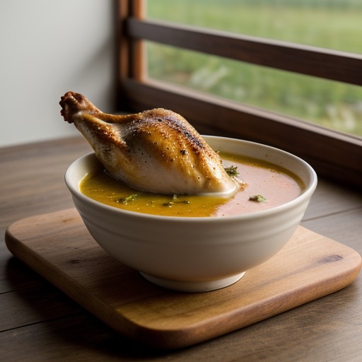 Roasted Chicken Soup recipe image