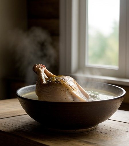 Roasted Chicken Soup recipe image