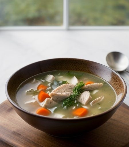 Roasted Chicken Soup recipe image