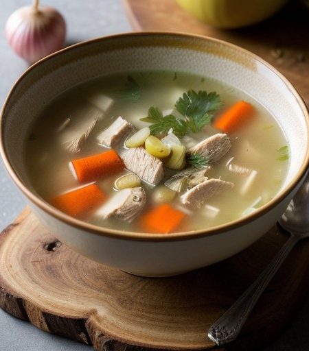 Roasted Chicken Soup recipe image
